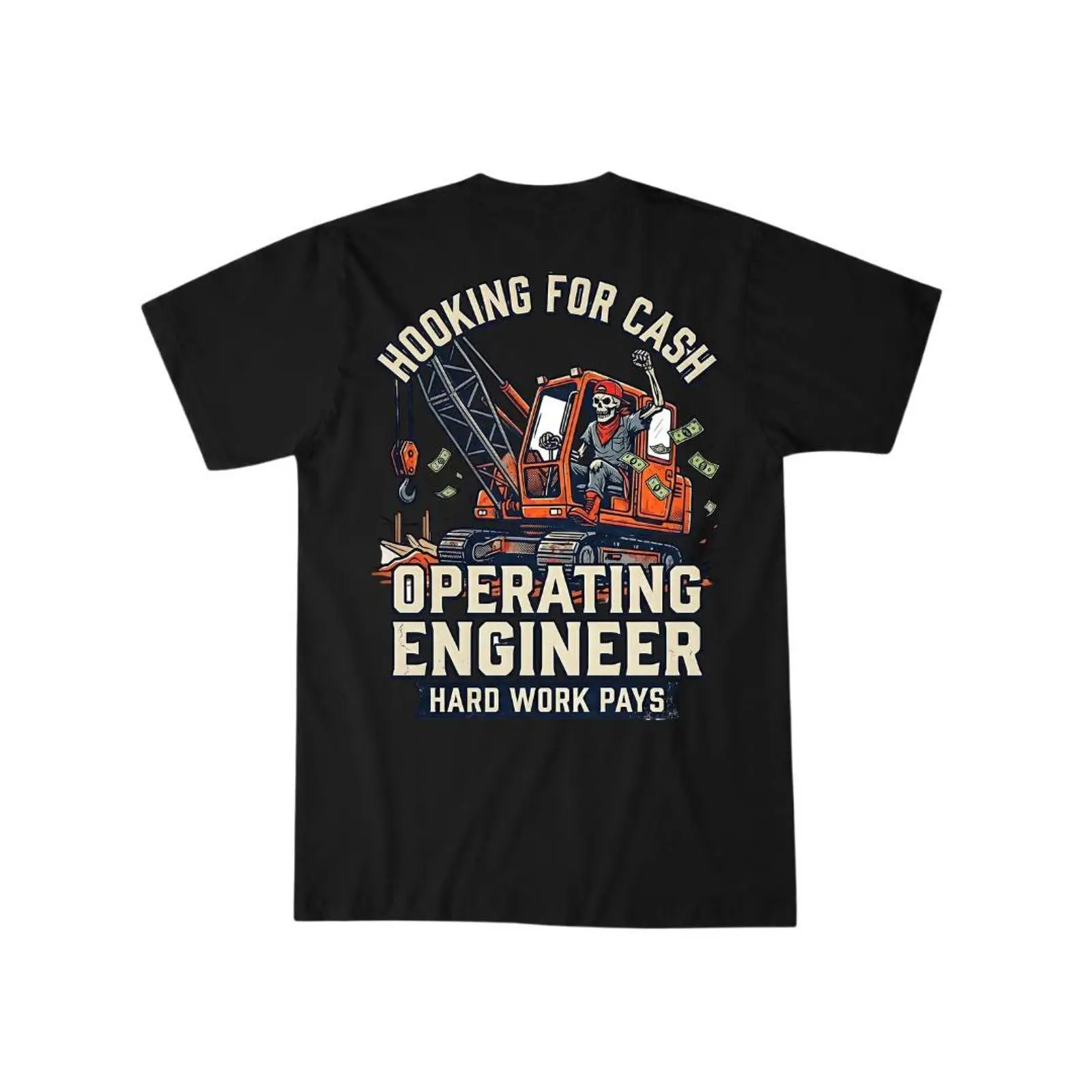 Crane Operator T Shirt Heavy E - Heavy Equipment Engineer 评论和价格