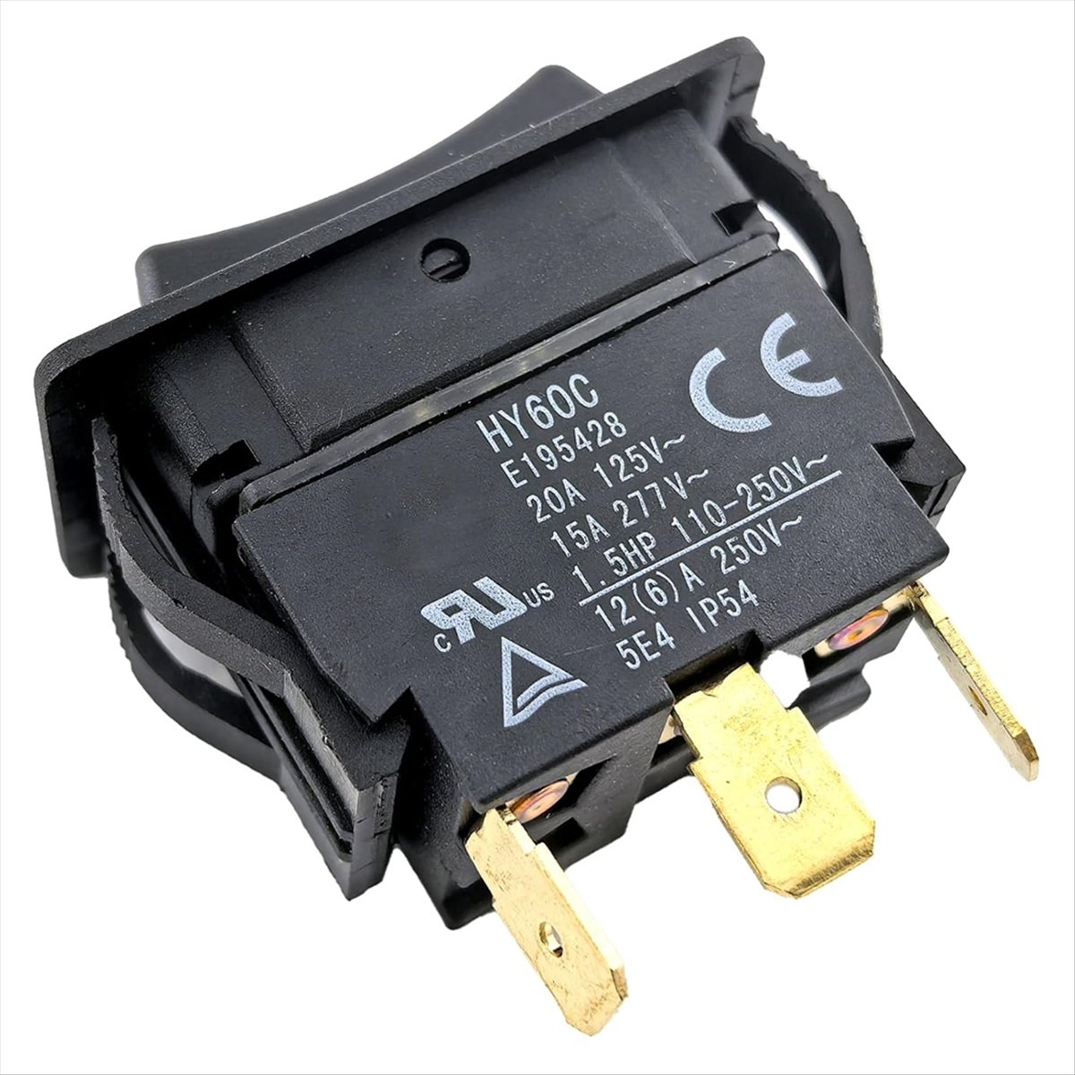 2 Pack HY60C 3-Pin Rocker Swit - Heavy Equipment Mechanic 评论和价格